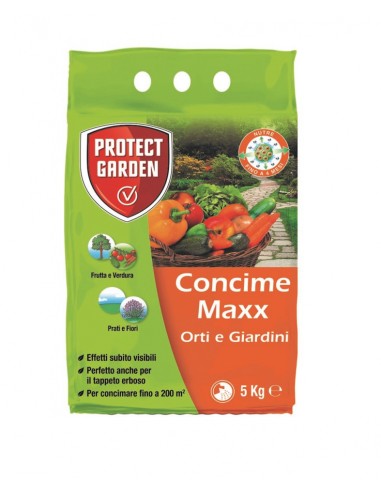 PROTECT GARDEN CONCIME ORTI & GIARDINO NPK 16-8-16 KG. 5